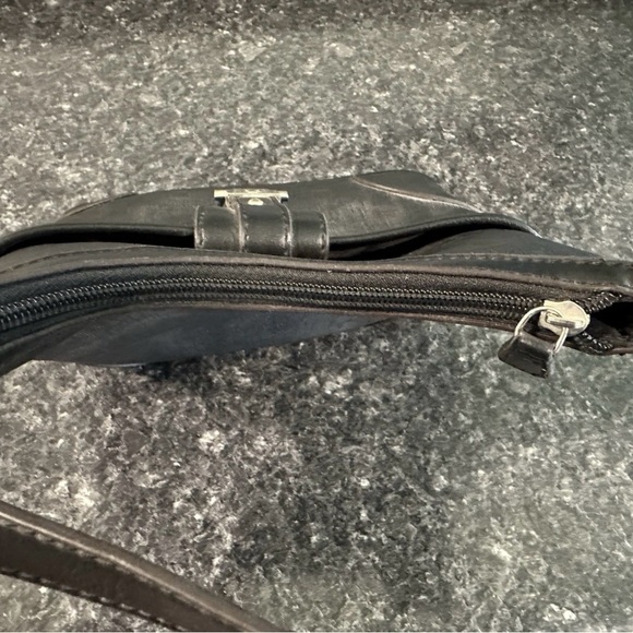 Etienne Aigner Purse Dark Brown Signature Logo/Leather - Picture 7 of 13